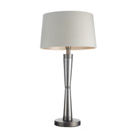Harrington Matt Black Nickel Finish Table Lamp