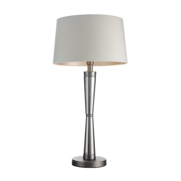 Harrington Matt Black Nickel Finish Table Lamp