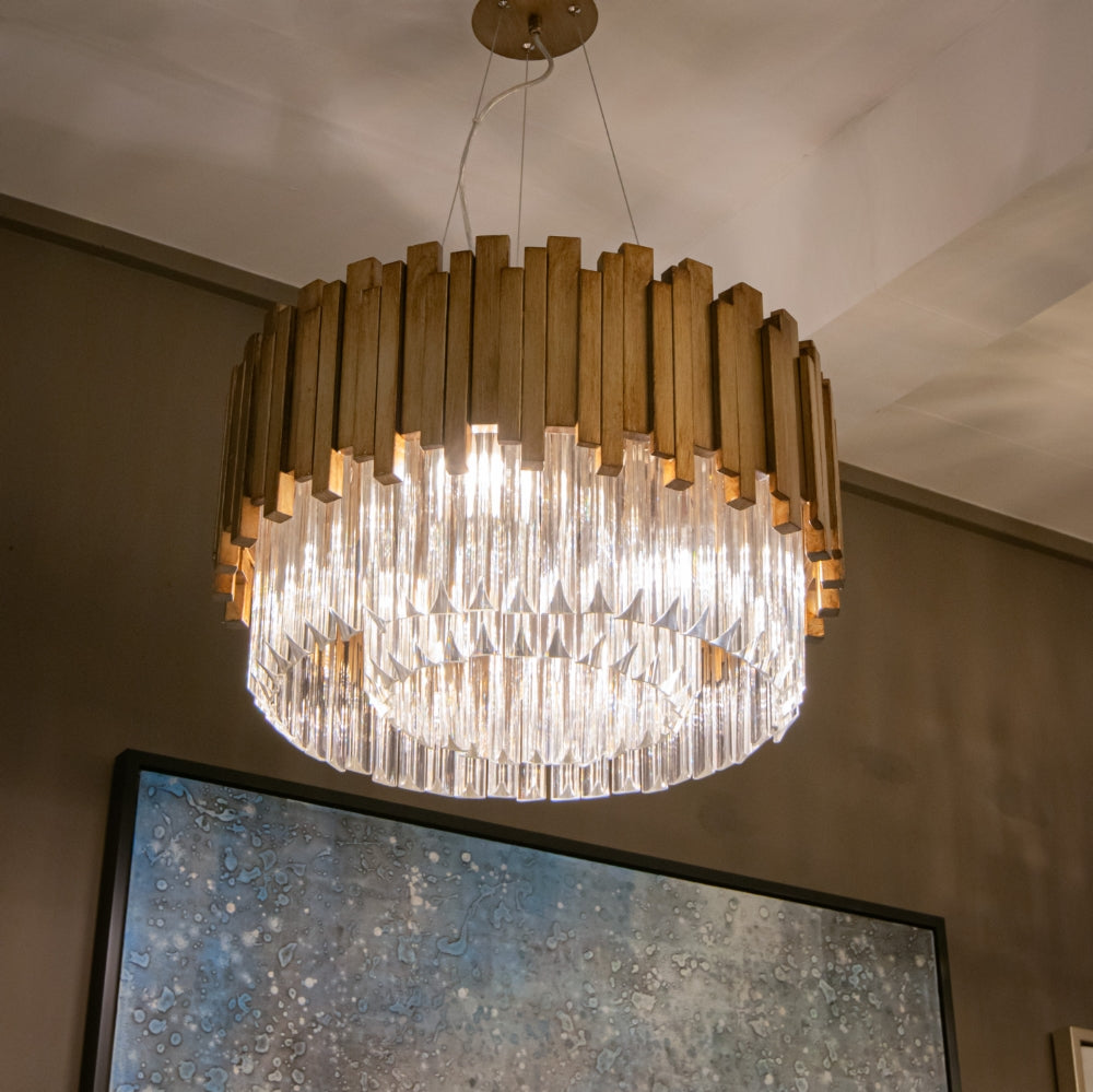 Mirage Gold Finish Pendant