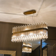 Iris Long Chandelier