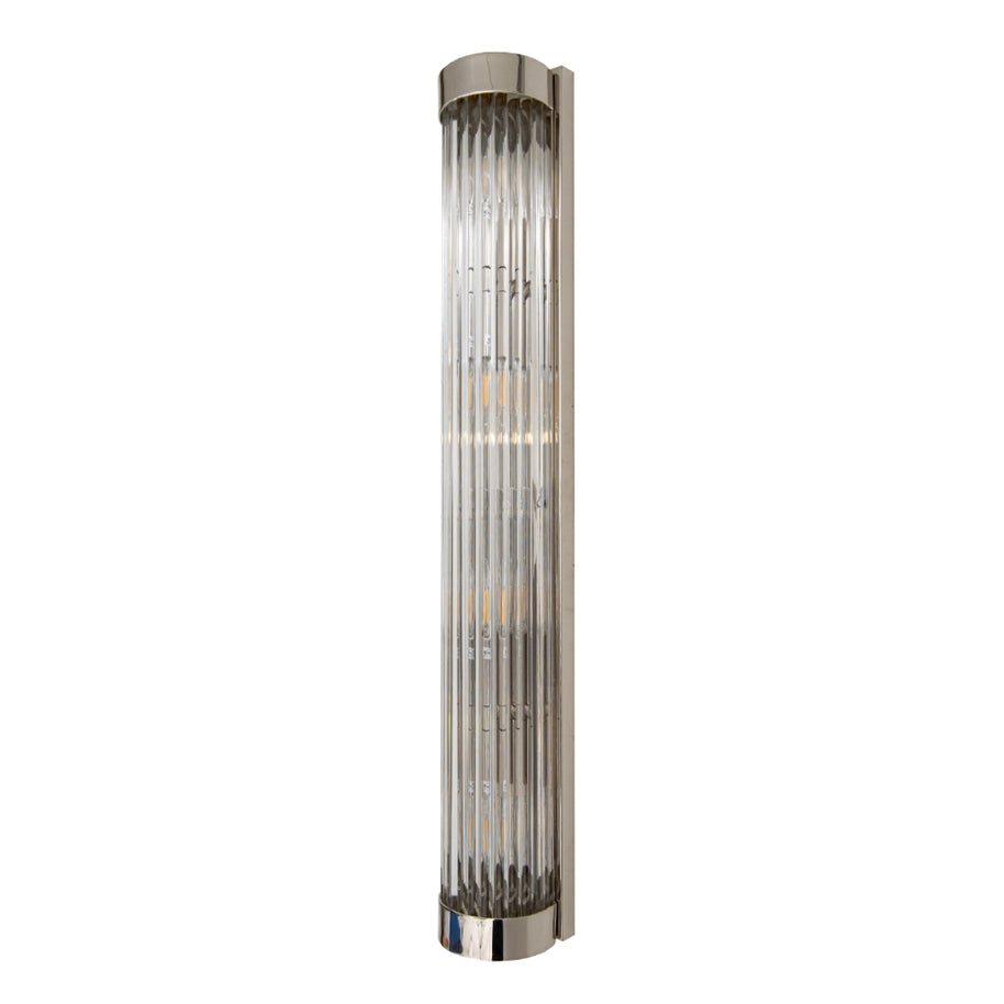Waltz Nickel Finish Long Wall Lamp