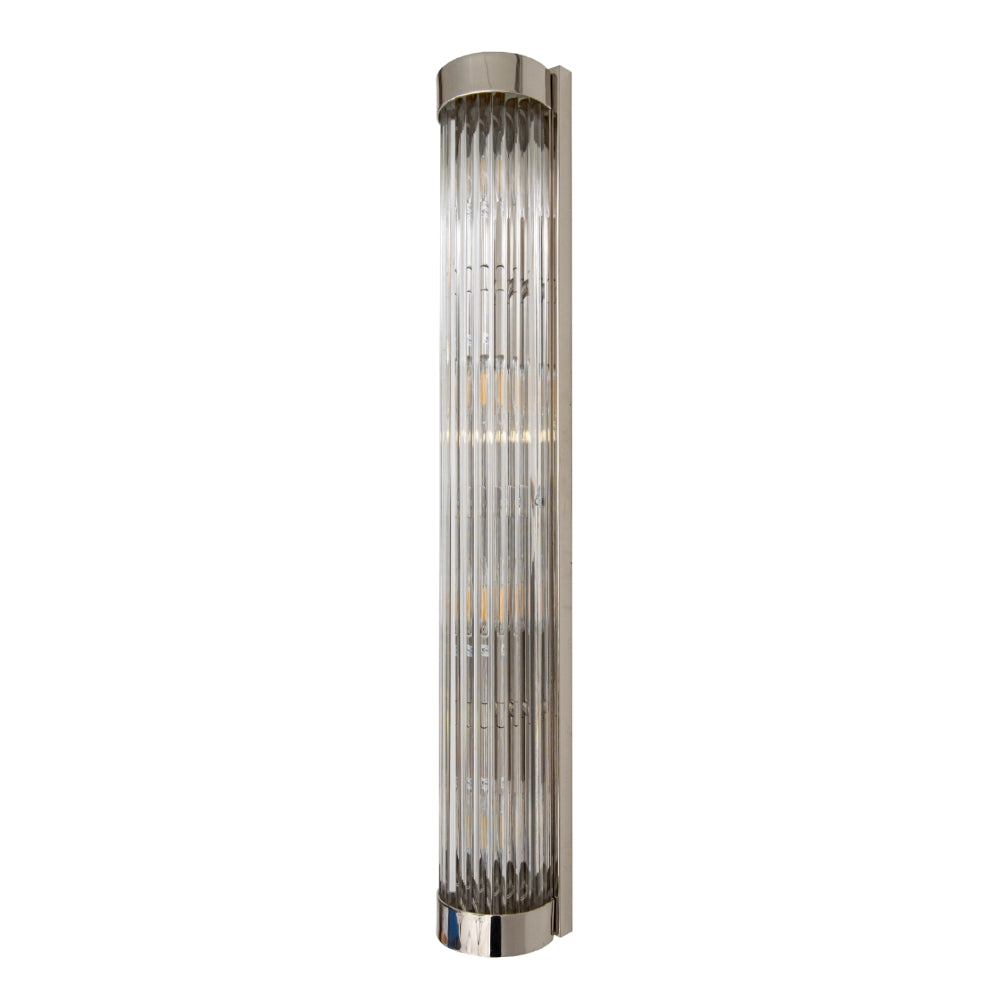 Waltz Nickel Finish Long Wall Lamp
