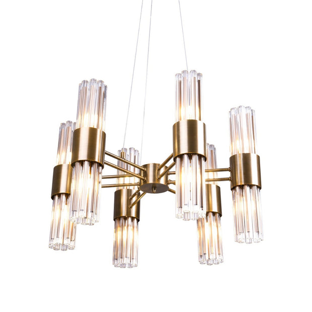 Iris 6 Arm Chandelier