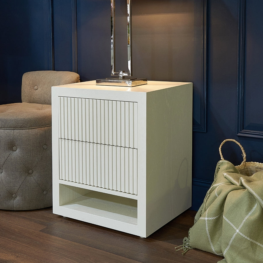 Garrison 2 Drawer Side Table