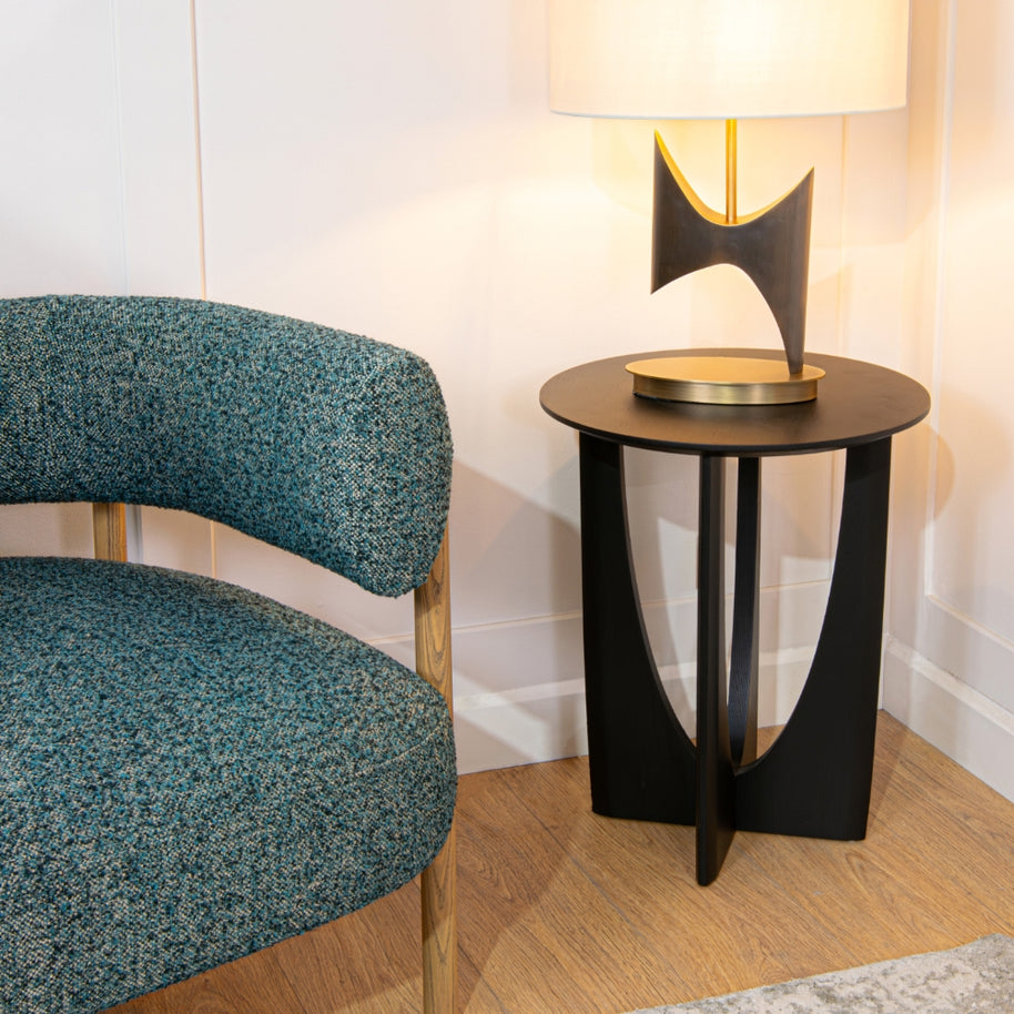 Langley Black Side Table