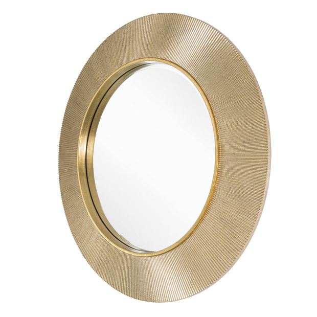 Jasmine Gold Finish Wall Mirror