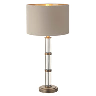 Zion Antique Brass Finish Table Lamp
