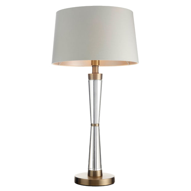 Harrington Antique Brass Finish Table Lamp