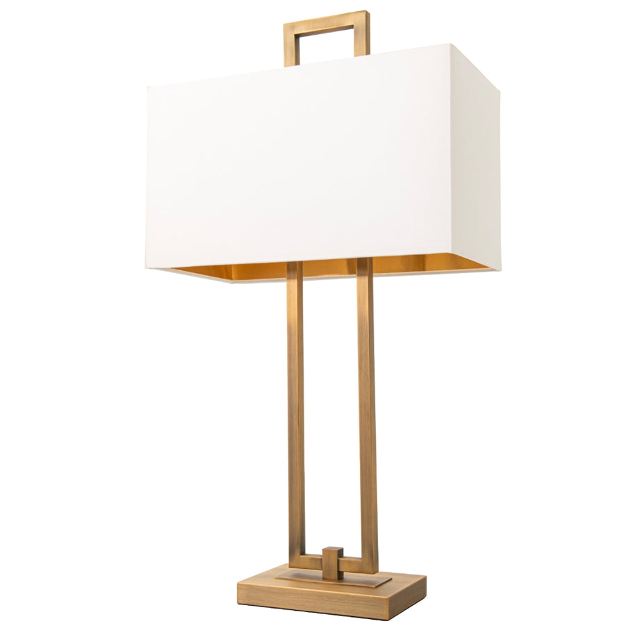 Elysian Antique Brass Finish Table Lamp