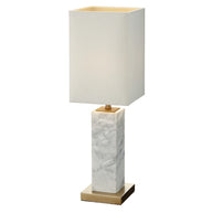 Paragon White Marble Table Lamp