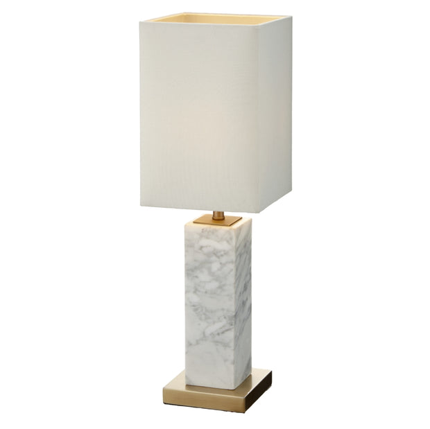 Paragon White Marble Table Lamp