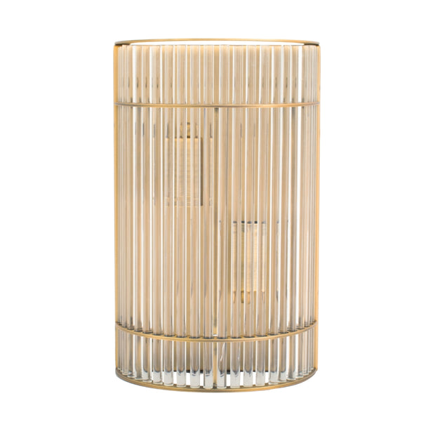 Tethys Antique Brass Wall Lamp