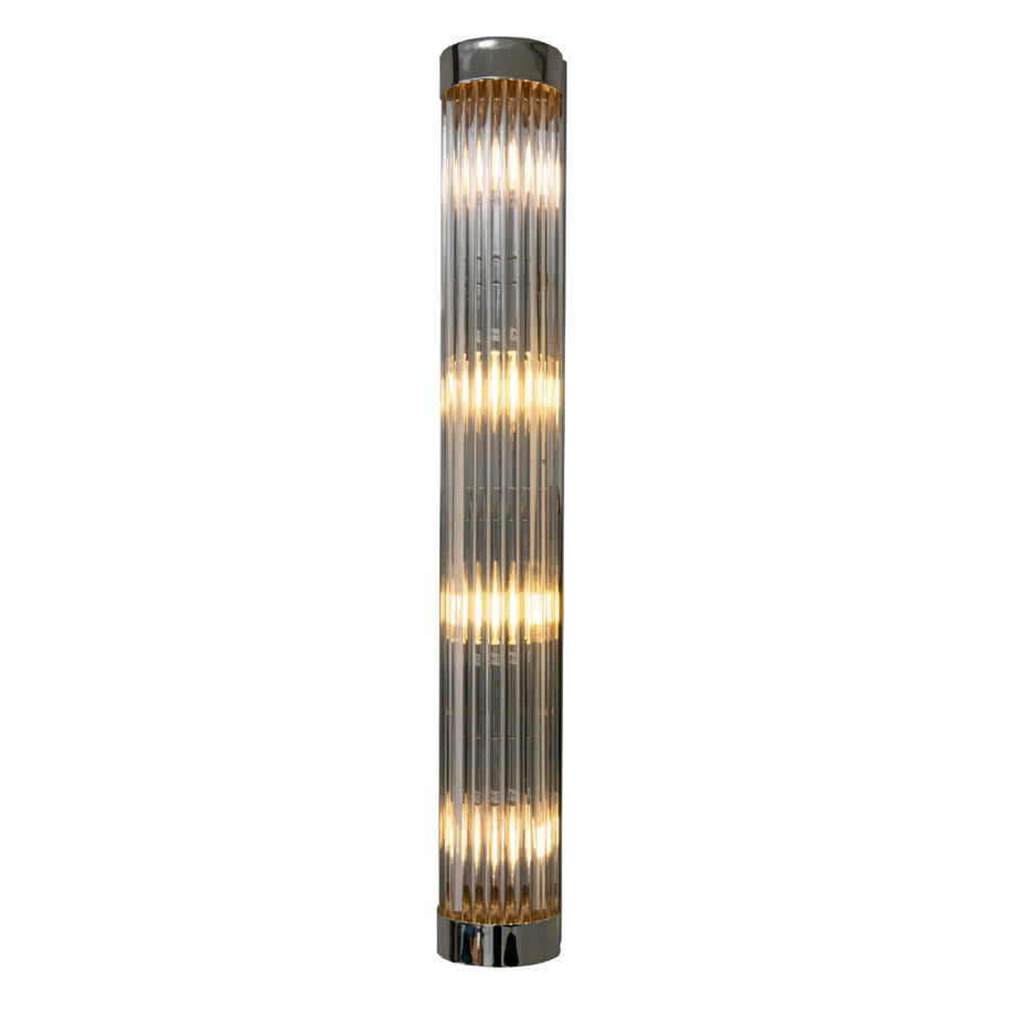 Waltz Nickel Finish Long Wall Lamp