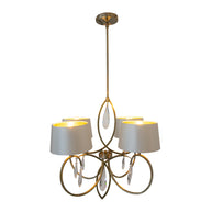Celestial 4 Arm Chandelier