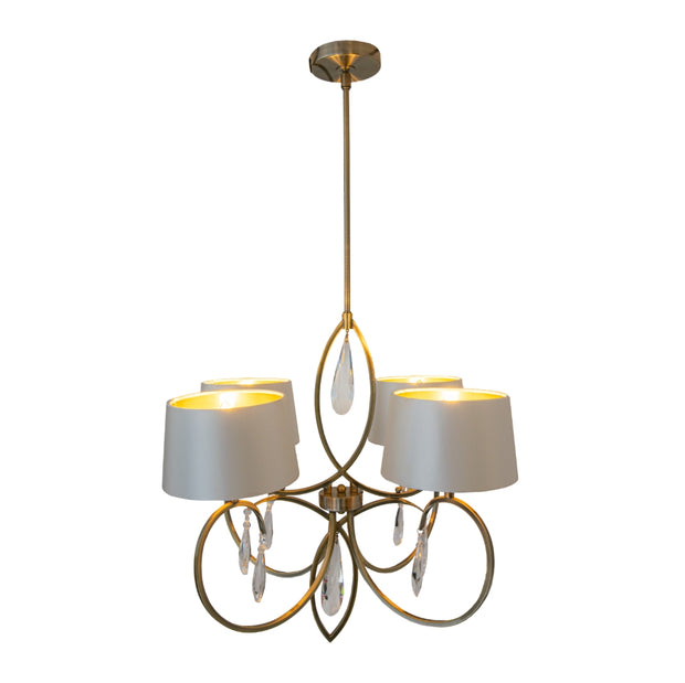 Celestial 4 Arm Chandelier