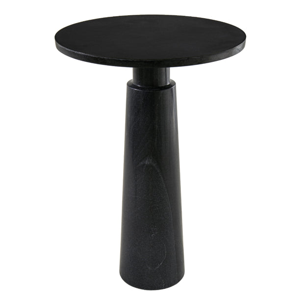 Lyra Black Marble Side Table