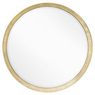 Florence Distressed Gold Leaf Wall Mirror