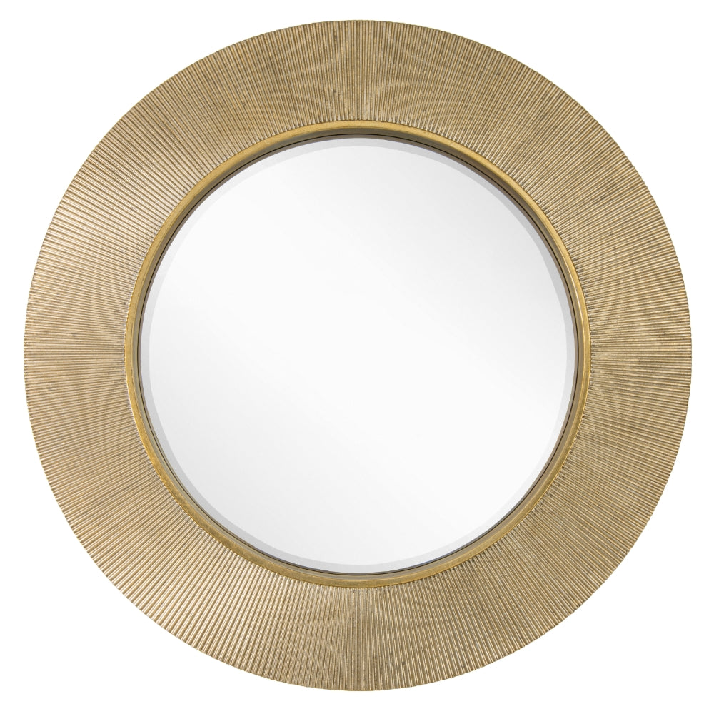 Jasmine Gold Finish Wall Mirror