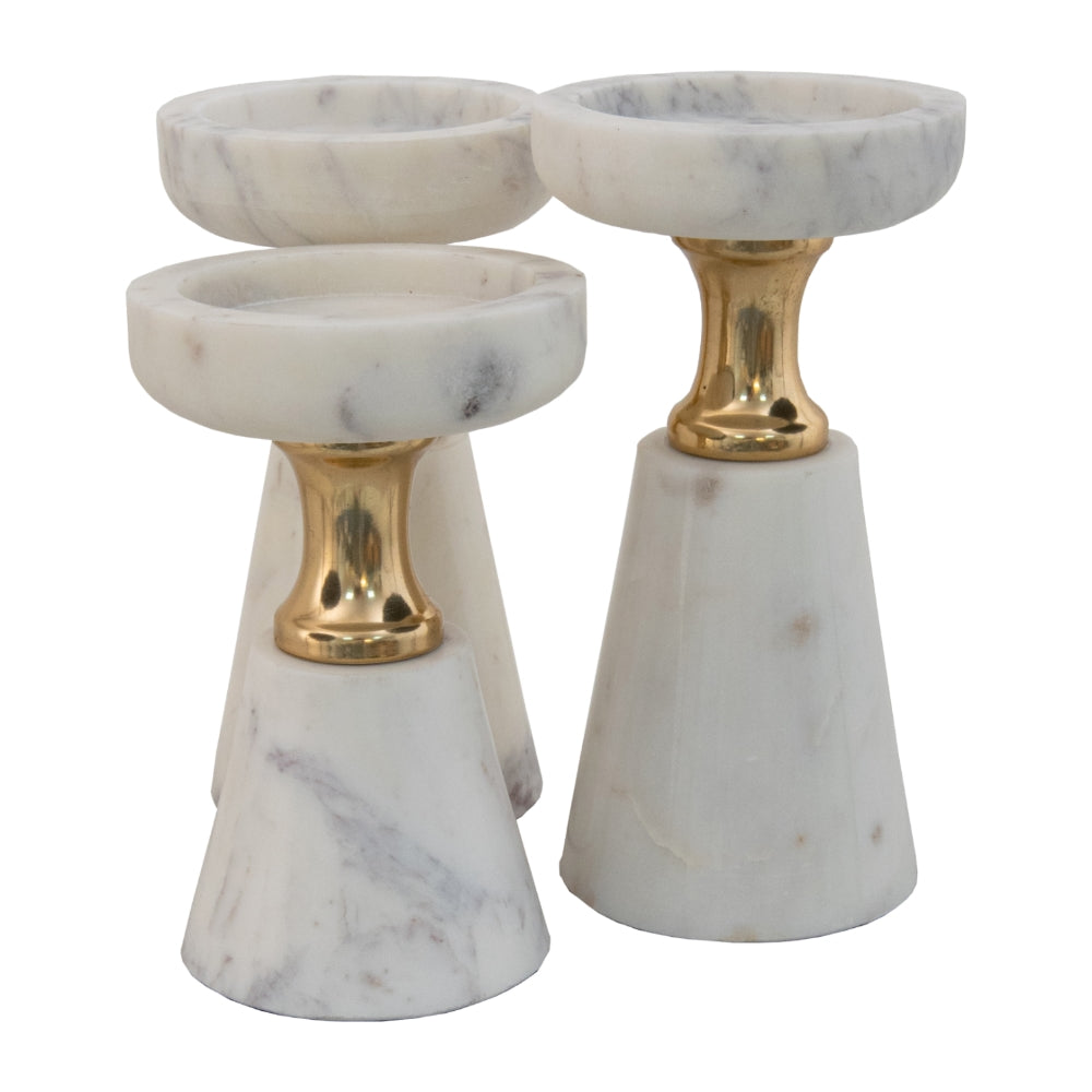 Ravello Set of 3 Candle Holders