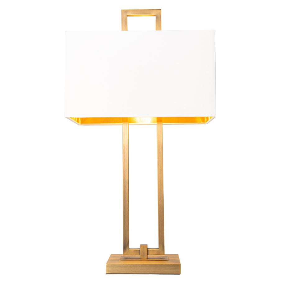 Elysian Antique Brass Finish Table Lamp