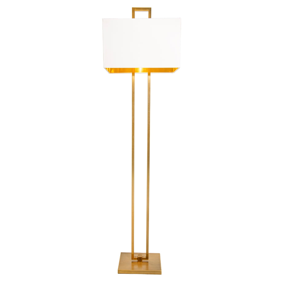 Elysian Antique Brass Floor Lamp