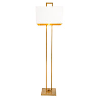 Elysian Antique Brass Floor Lamp