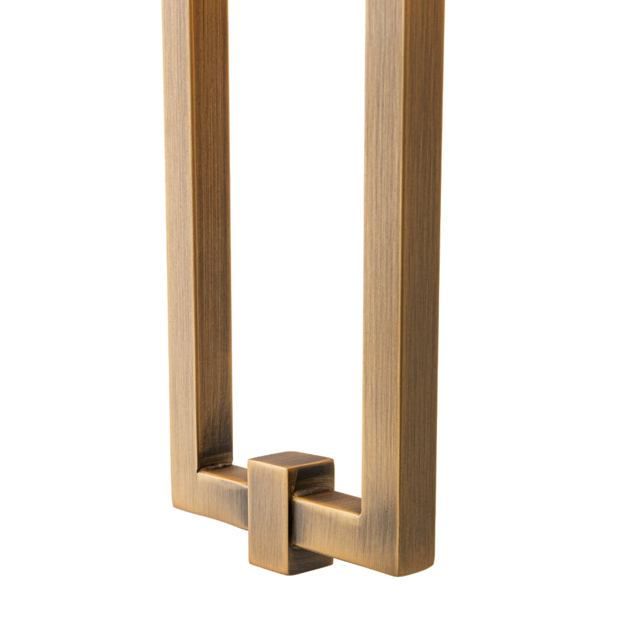 Elysian Antique Brass Finish Wall Lamp