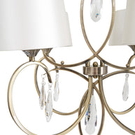 Celestial 4 Arm Chandelier