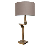 Nebula Antique Brass Finish Table Lamp (Right)