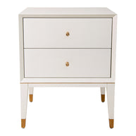 Belmont White Side Table
