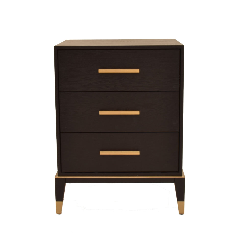 Duke 3 Drawer Side Table