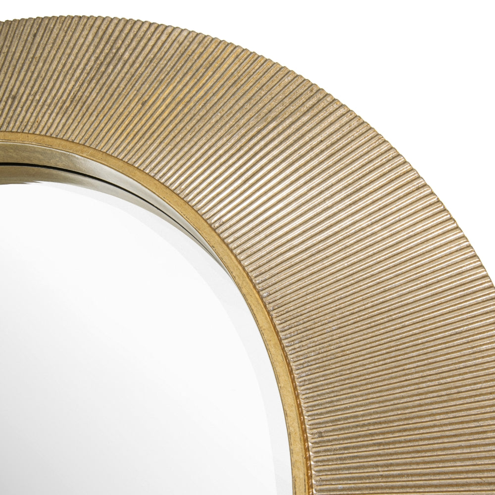 Jasmine Gold Finish Wall Mirror
