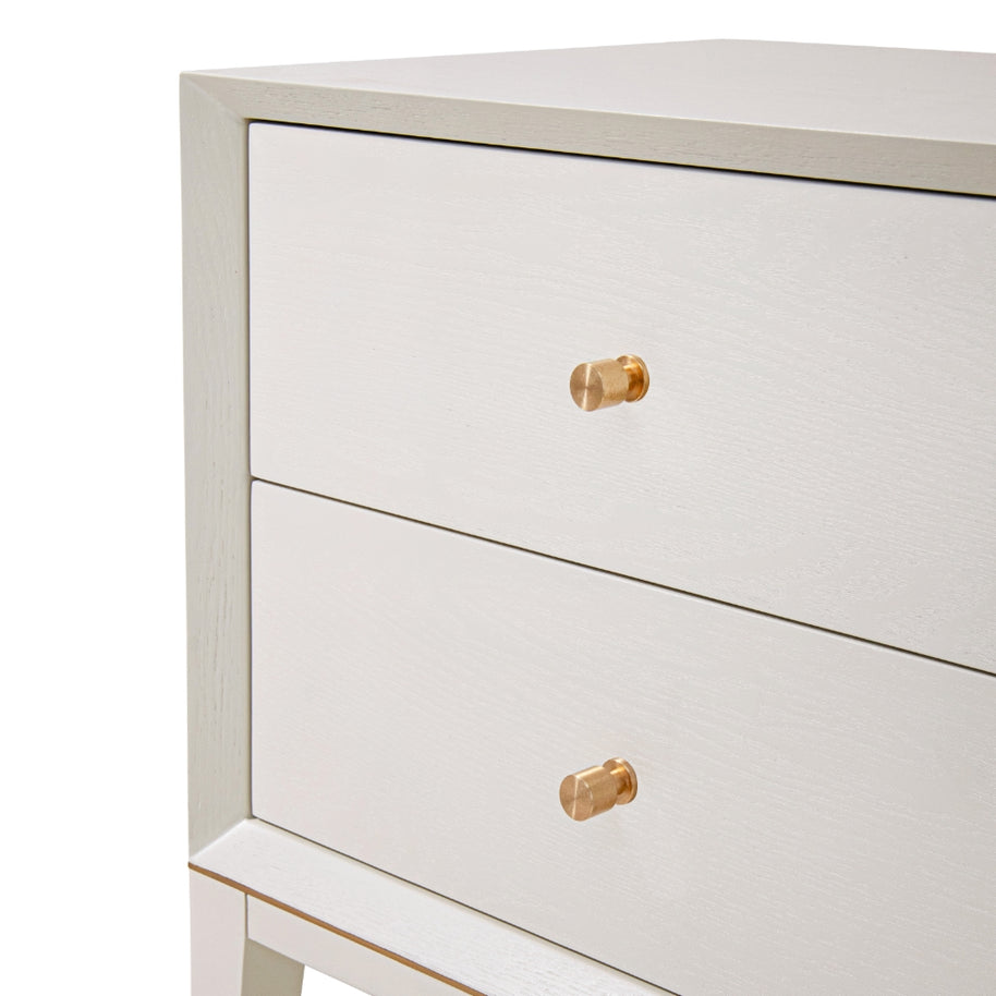 Belmont White Side Table