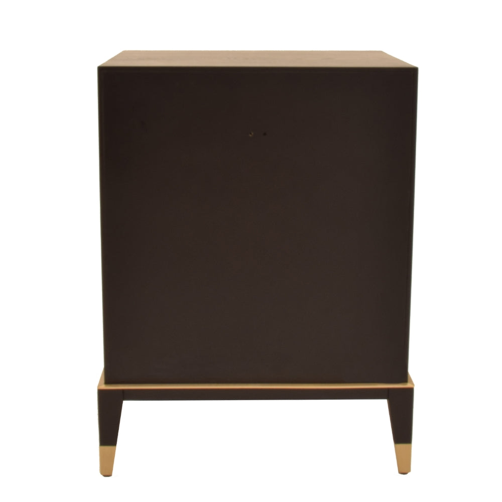 Duke 3 Drawer Side Table