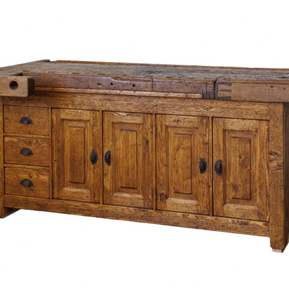 Wild Duck Joinery bench cabinet by Home4Rest, handcrafted from reclaimed wood