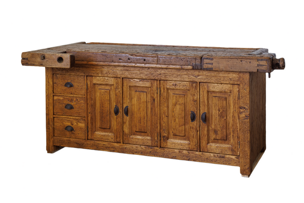 Wild Duck Joinery bench cabinet by Home4Rest, handcrafted from reclaimed wood