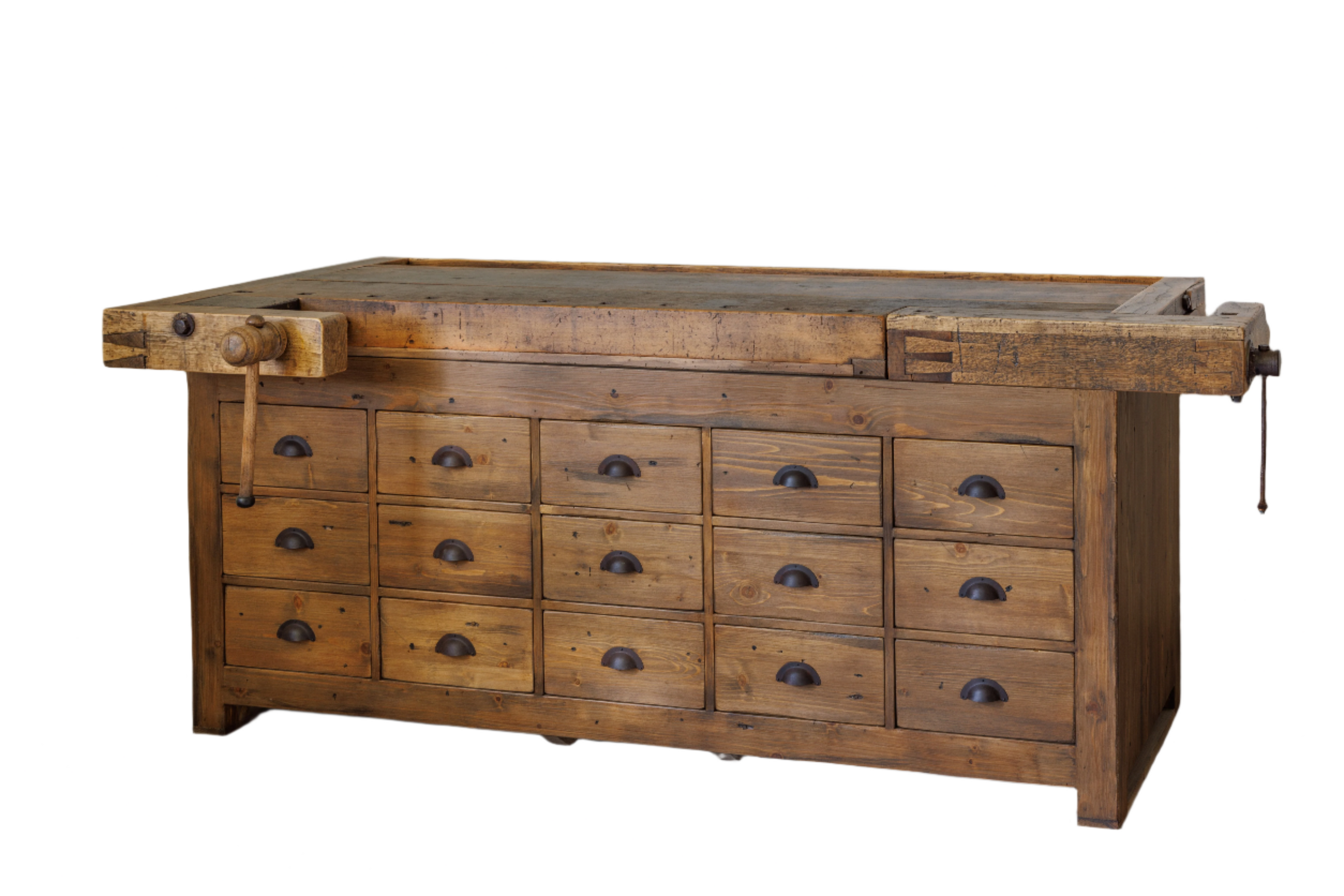 Bull Joinery bench cabinet by Home4Rest, handcrafted from reclaimed wood