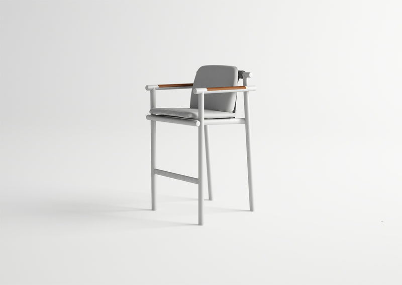 Aurora Semistool With Back