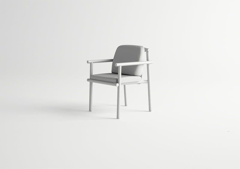 Aurora Dining Armchair (Without Wooden Armests)
