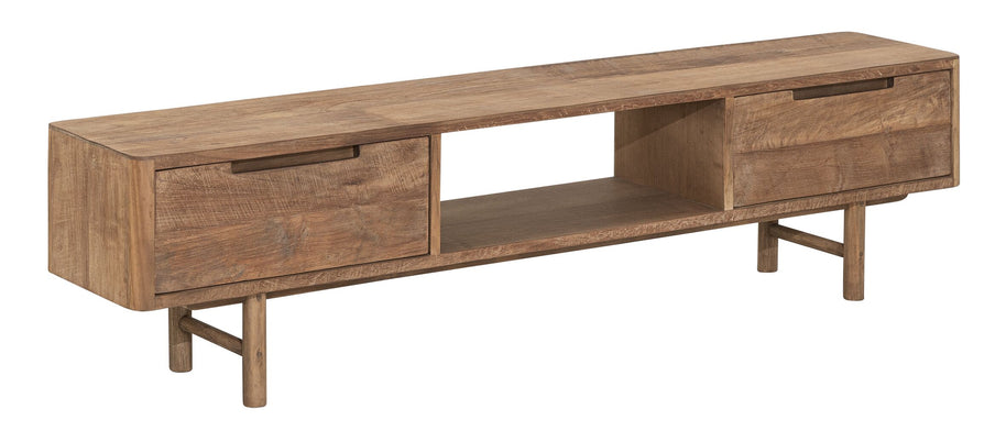TV stand Bliss No.1 small, 2 drawers, open rack