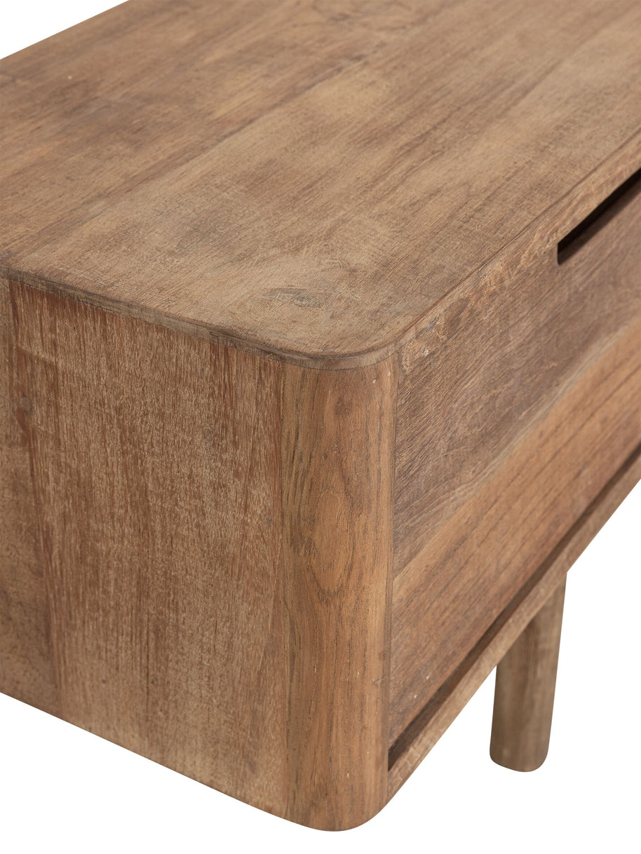 TV stand Bliss No.1 large, 2 drawers, open rack