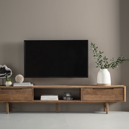 TV stand Bliss No.1 large, 2 drawers, open rack