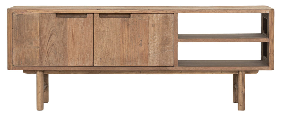 TV stand Bliss No.2 small, 2 doors, 2 open racks