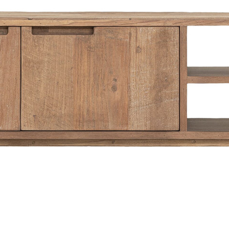 TV stand Bliss No.2 small, 2 doors, 2 open racks