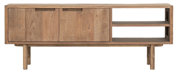TV stand Bliss No.2 small, 2 doors, 2 open racks