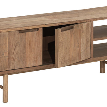 TV stand Bliss No.2 small, 2 doors, 2 open racks