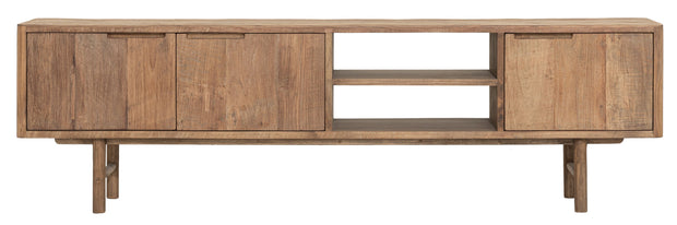 TV stand Bliss No.2 medium, 3 doors, 2 open racks