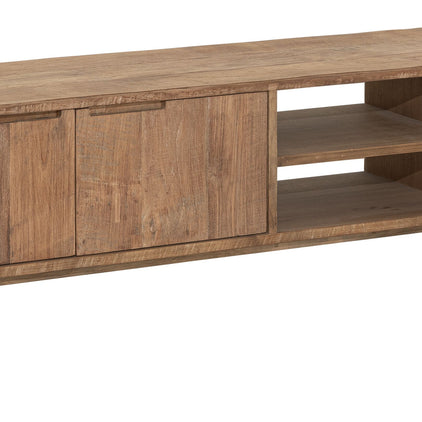 TV stand Bliss No.2 medium, 3 doors, 2 open racks