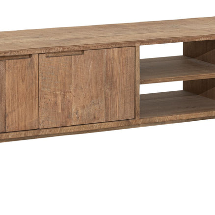 TV stand Bliss No.2 medium, 3 doors, 2 open racks
