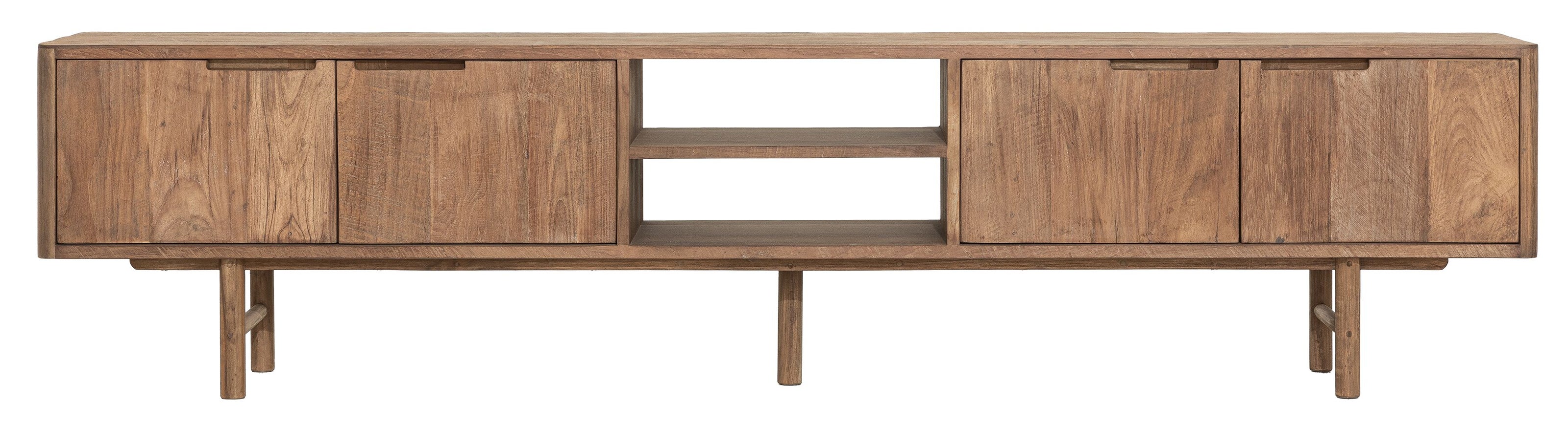 TV stand Bliss No.2 large, 4 doors, 2 open racks